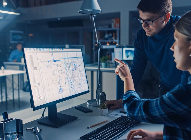 Engineers discuss training